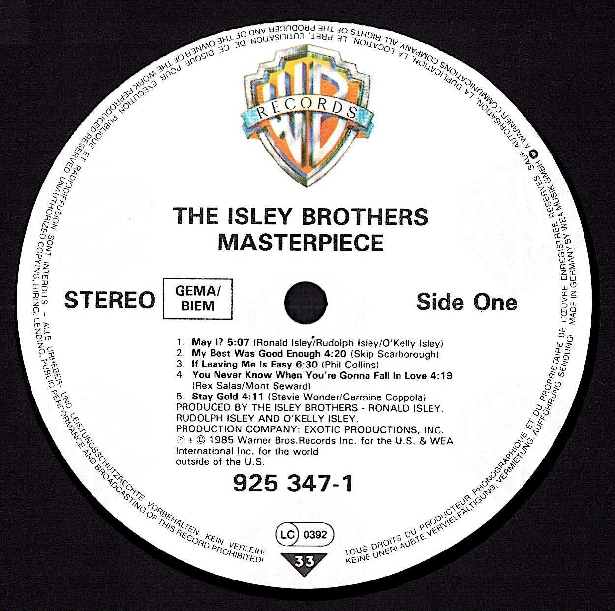 The Isley Brothers – The Real Deal Vinyl LP Kopie Kopie Kopie