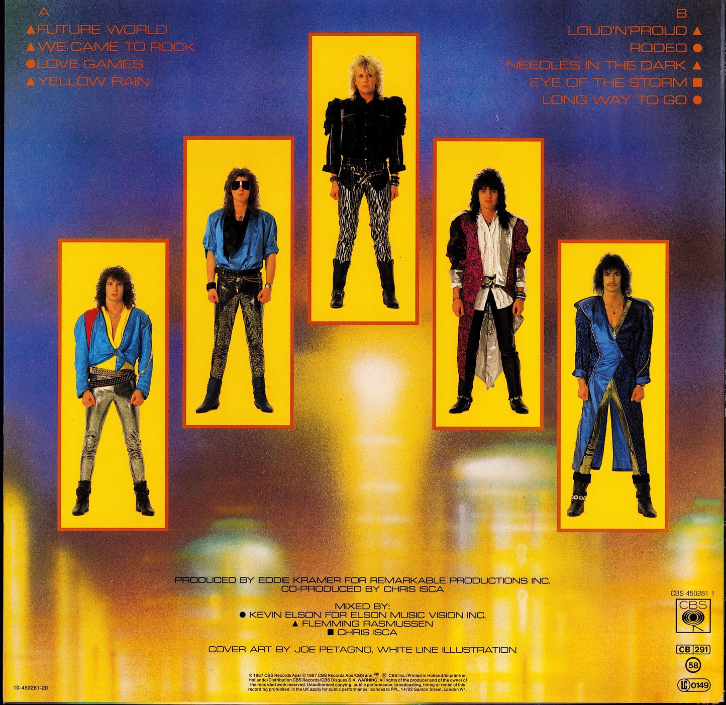 Pretty Maids - Future World Vinyl LP | Scandinavia Original | 1987