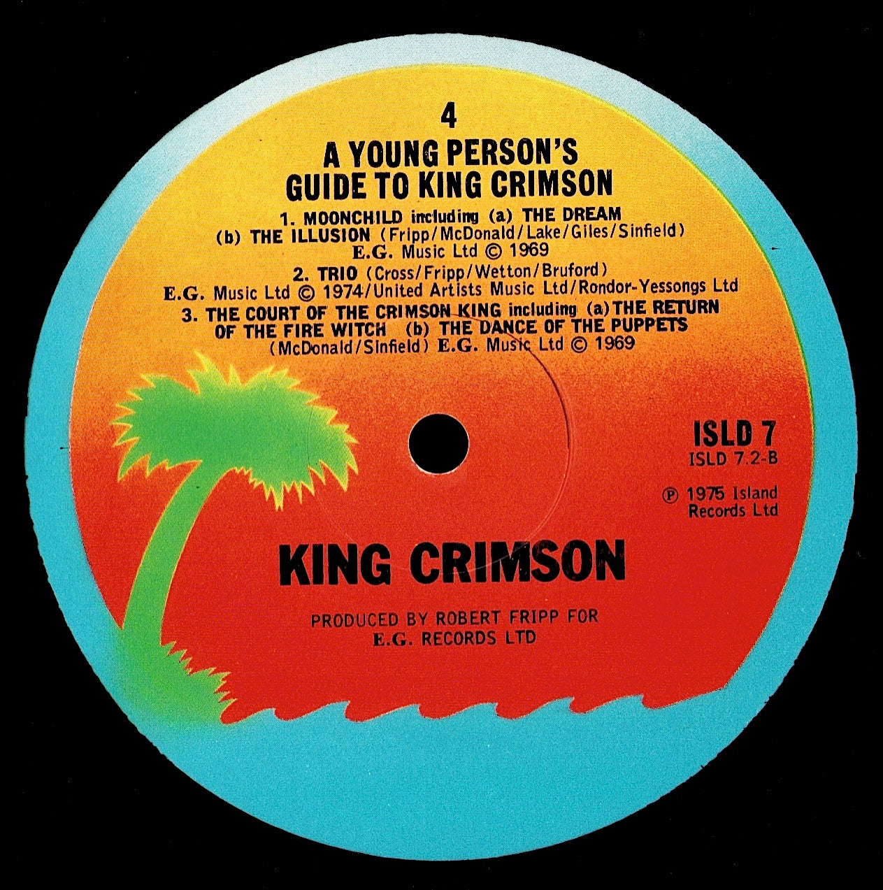 King Crimson – The Young Persons' Guide To King Crimson Vinyl 2LP