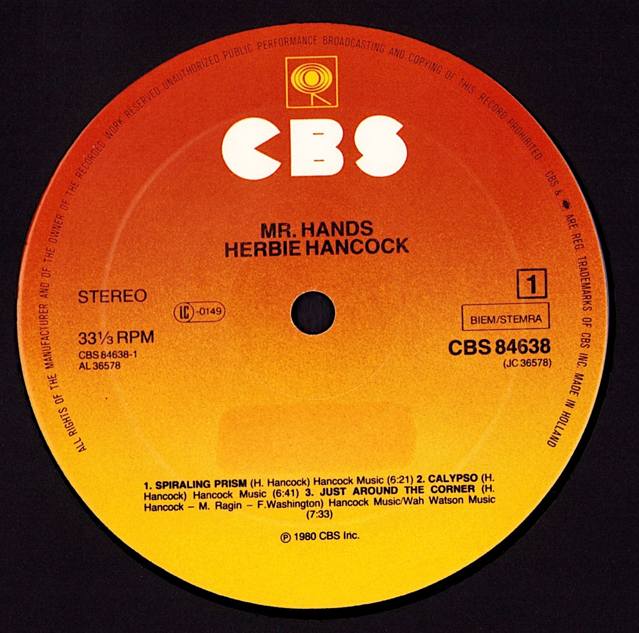 Herbie Hancock – Man-Child Vinyl LP Kopie