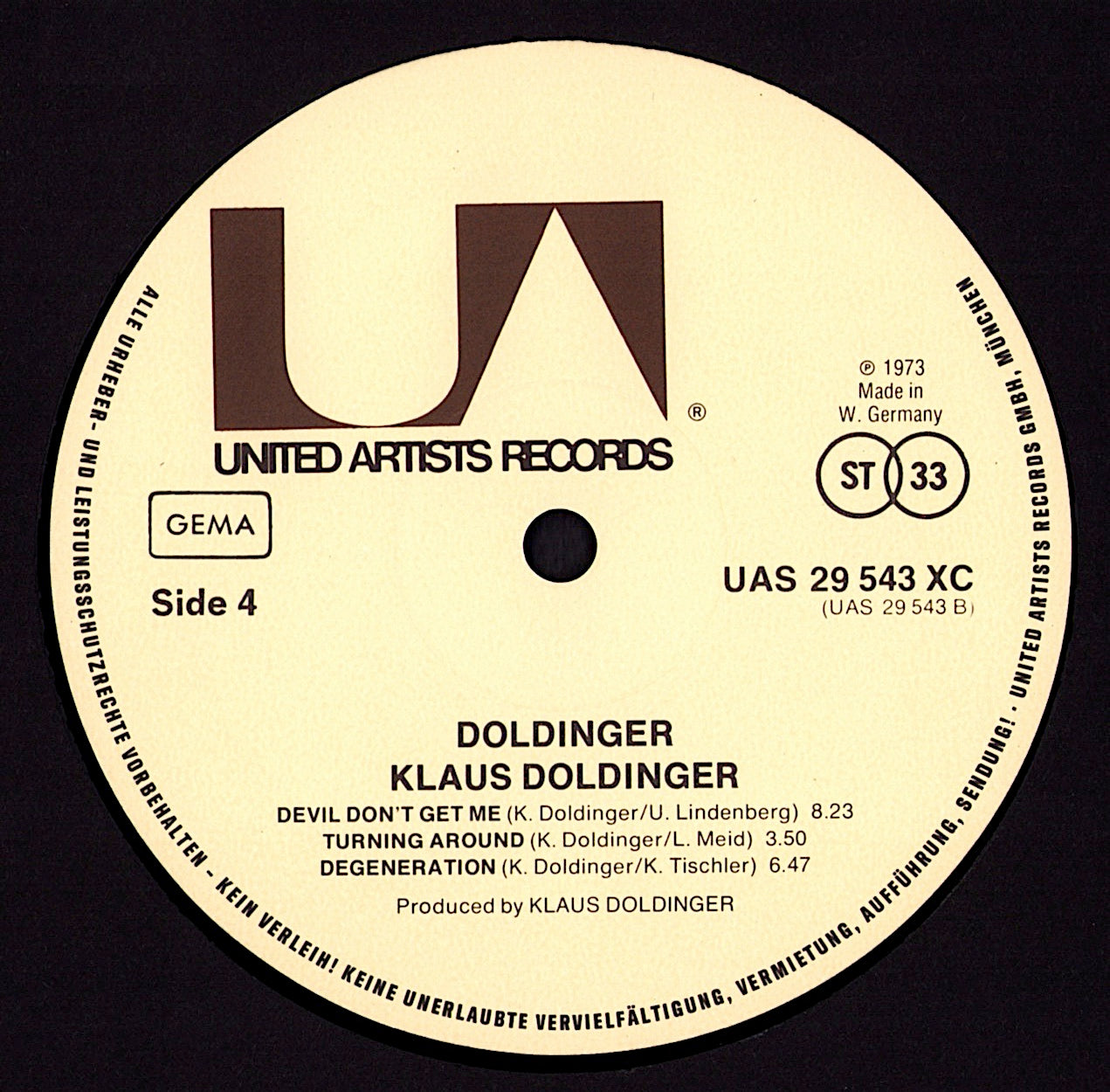 Klaus Doldinger ‎- Doldinger Vinyl 2LP DE Kopie