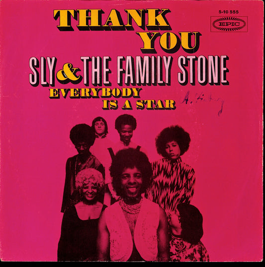 Sly & The Family Stone - Thank You 7" Vinyl Single
