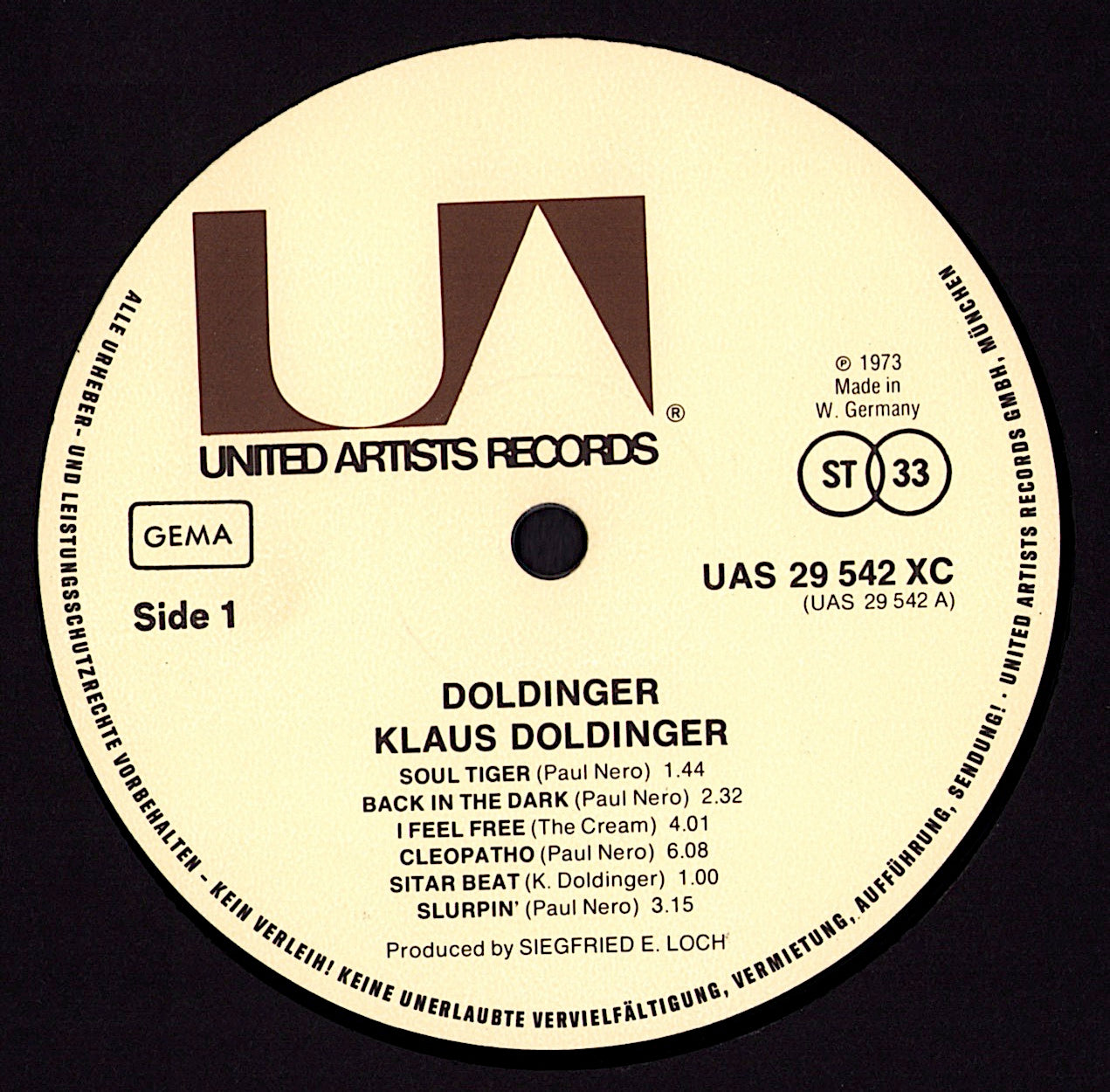 Klaus Doldinger ‎- Doldinger Vinyl 2LP DE Kopie