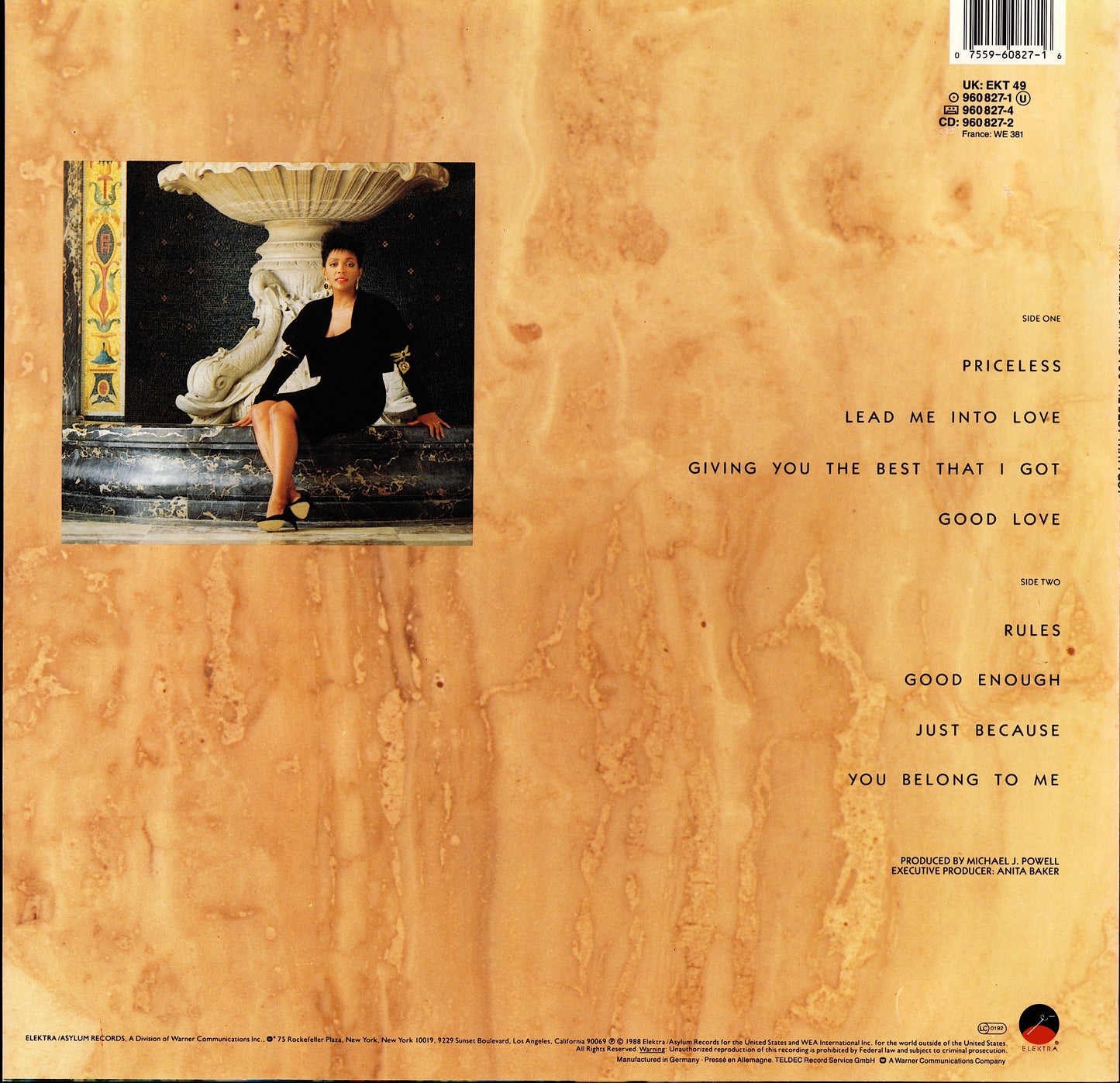 Anita Baker - Rapture Vinyl LP Kopie Kopie