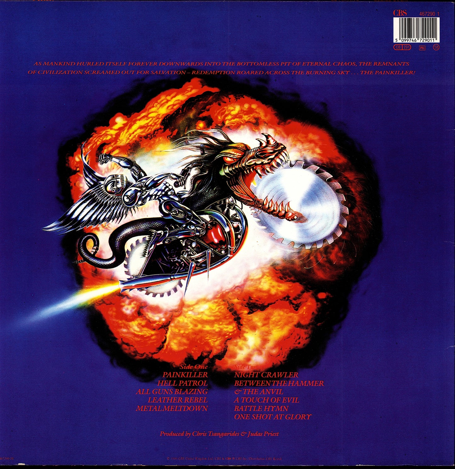 Judas Priest - Painkiller (Vinyl LP | EU Original | 1990)