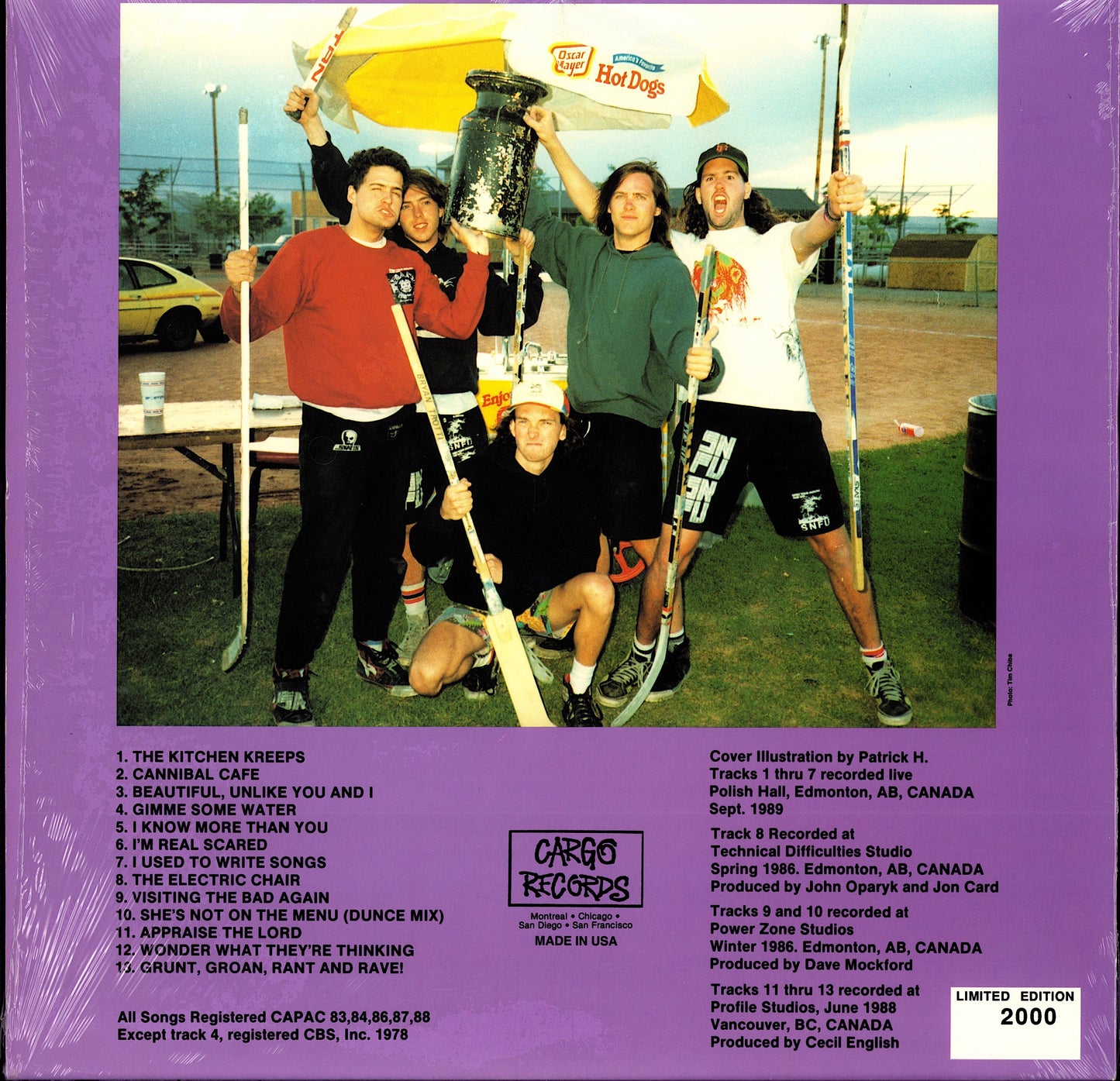 SNFU – The Last Of The Big Time Suspenders Vinyl LP