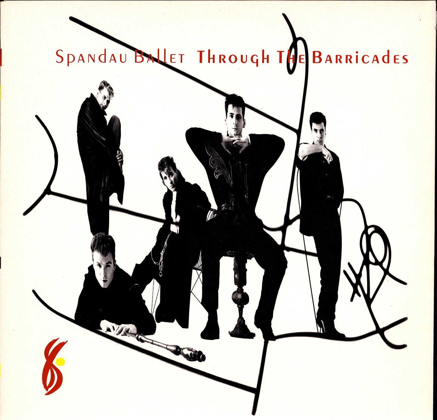 Spandau Ballet - Through The Barricades Vinyl LP Kopie