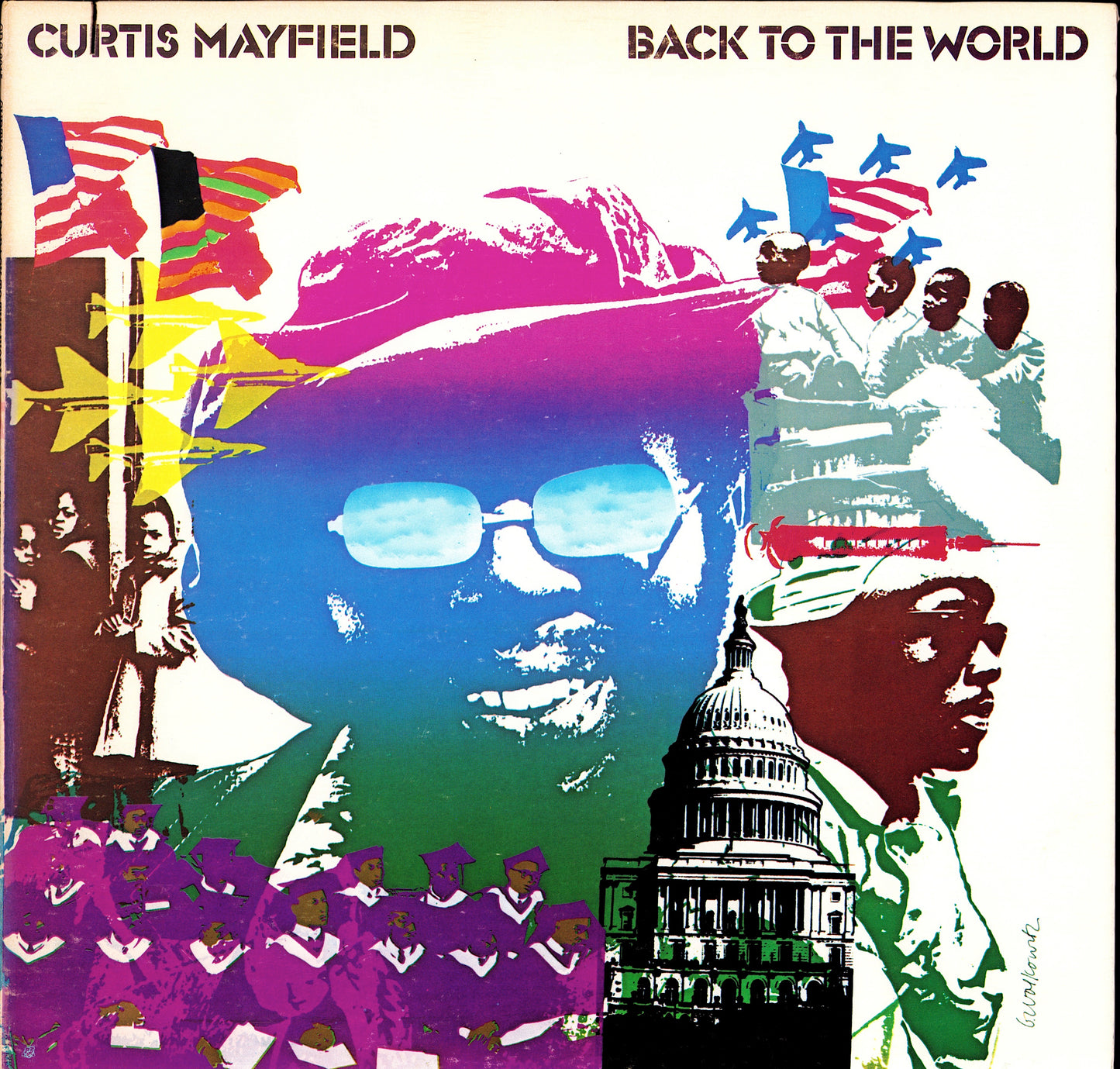 Curtis Mayfield – Back To The World Vinyl LP