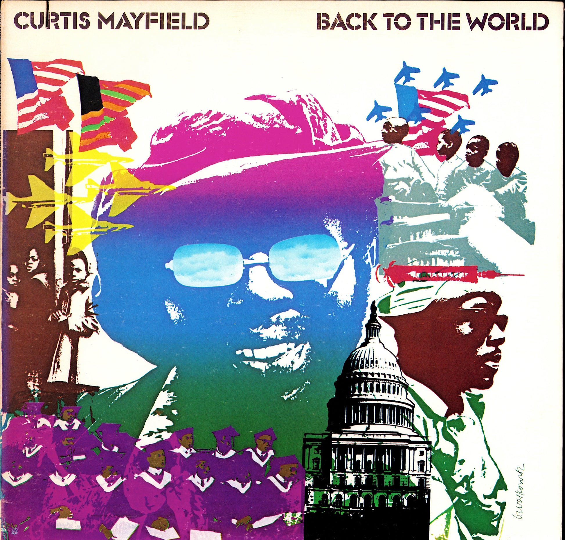 Curtis Mayfield – Back To The World Vinyl LP
