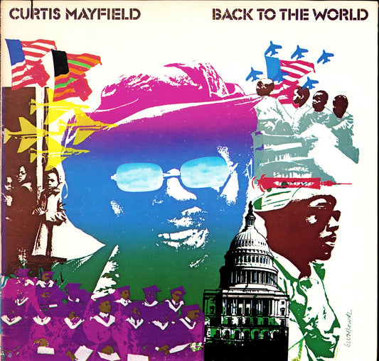 Curtis Mayfield – Back To The World Vinyl LP