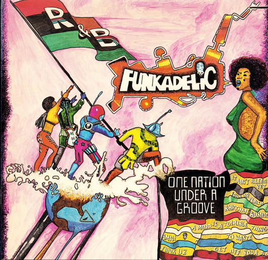 Funkadelic - One Nation Under A Groove Vinyl LP + 7" EP Kopie