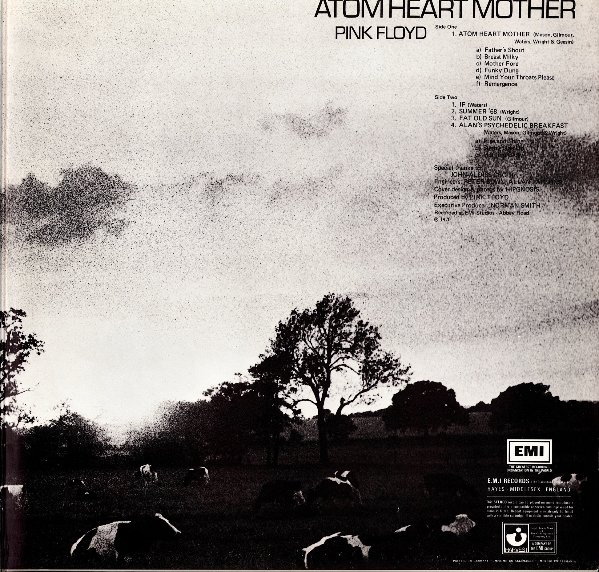 Pink Floyd - Atom Heart Mother Vinyl LP