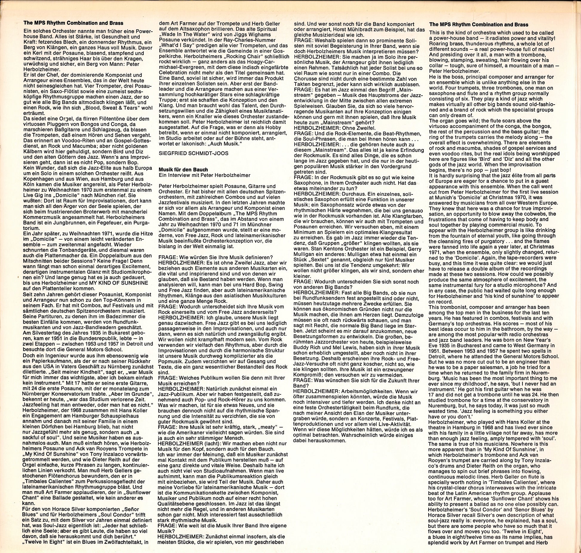 Rhythm Combination & Brass & Inga Rumpf ‎- Hip Walk Vinyl LP DE Kopie Kopie