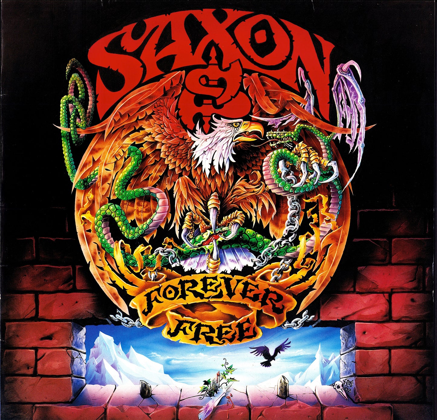 Saxon - Strong Arm Metal Vinyl LP Kopie