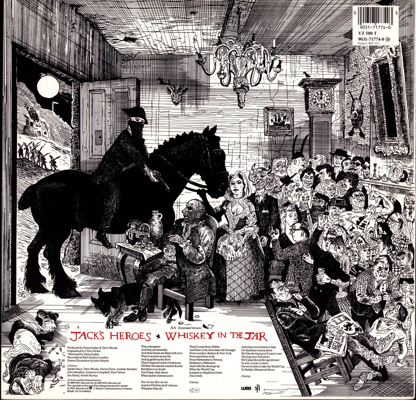 The Pogues & The Dubliners – The Irish Rover Vinyl 12" Maxi-Single Kopie