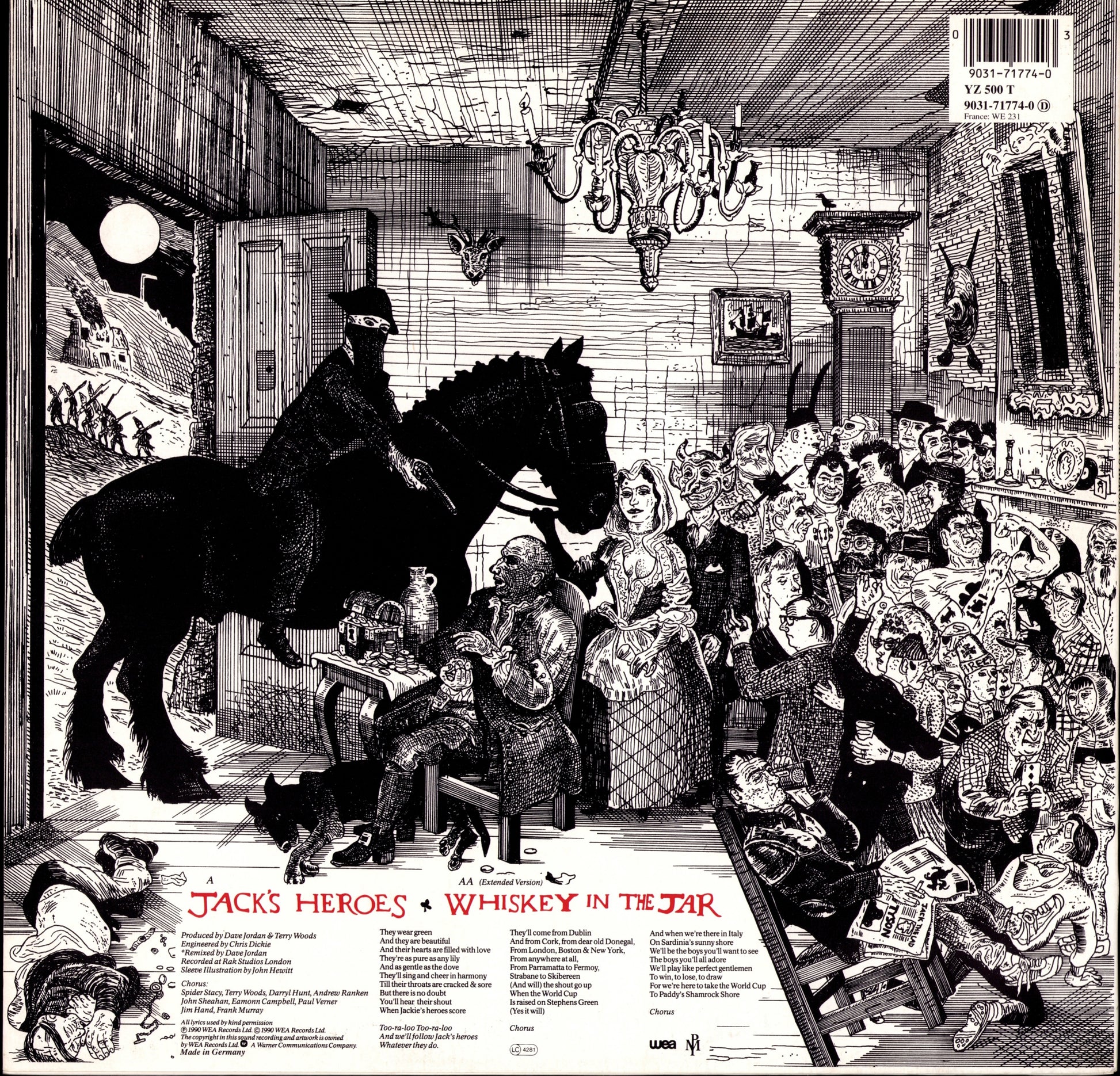 The Pogues & The Dubliners – The Irish Rover Vinyl 12" Maxi-Single Kopie