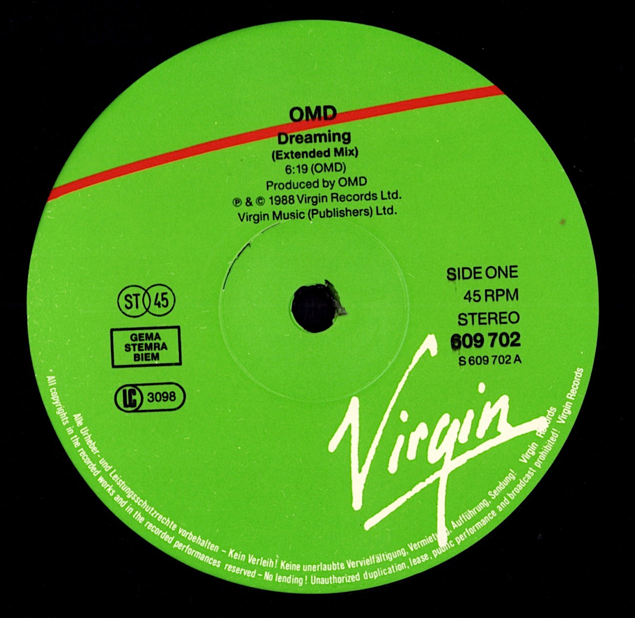 Orchestral Manoeuvres In The Dark - Dreaming (Vinyl 12" | EU Original | 1988)