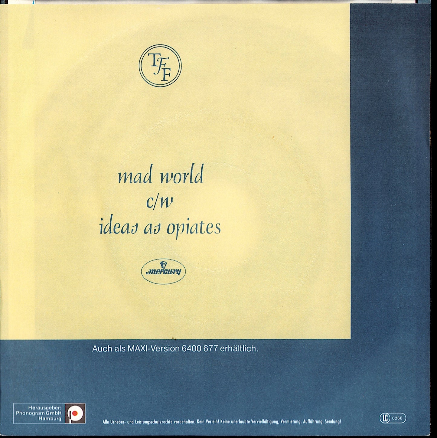 Tears For Fears – Shout Vinyl 7" | DE Original | 1984 Kopie Kopie