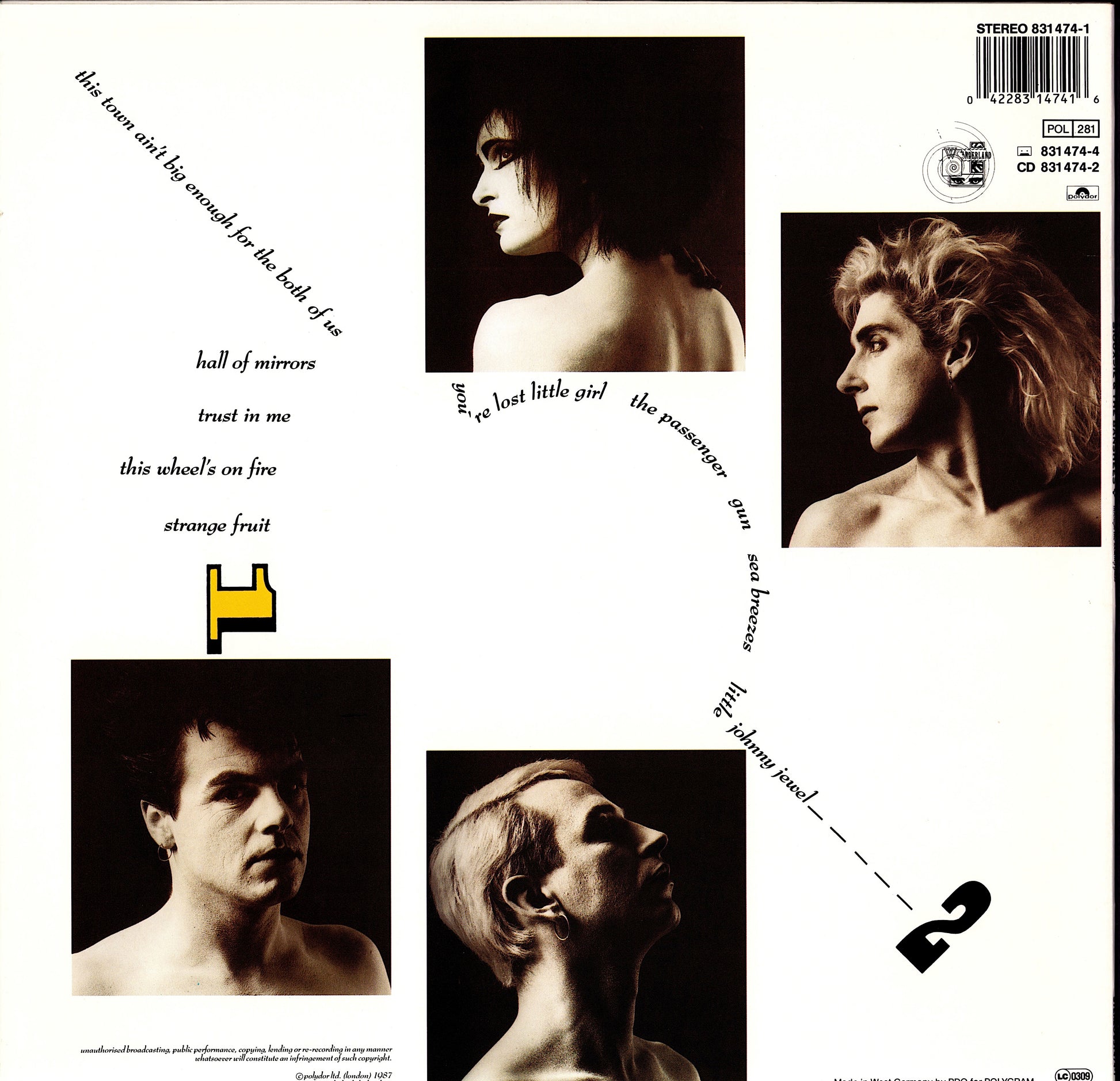 Siouxsie And The Banshees - Through the looking Glass Vinyl LP