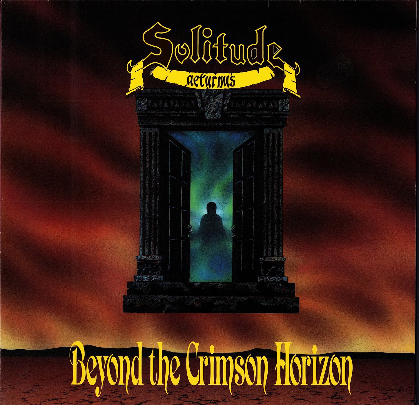 Solitude Aeturnus - Beyond The Crimson Horizon (Vinyl LP | EU Original | 1992)