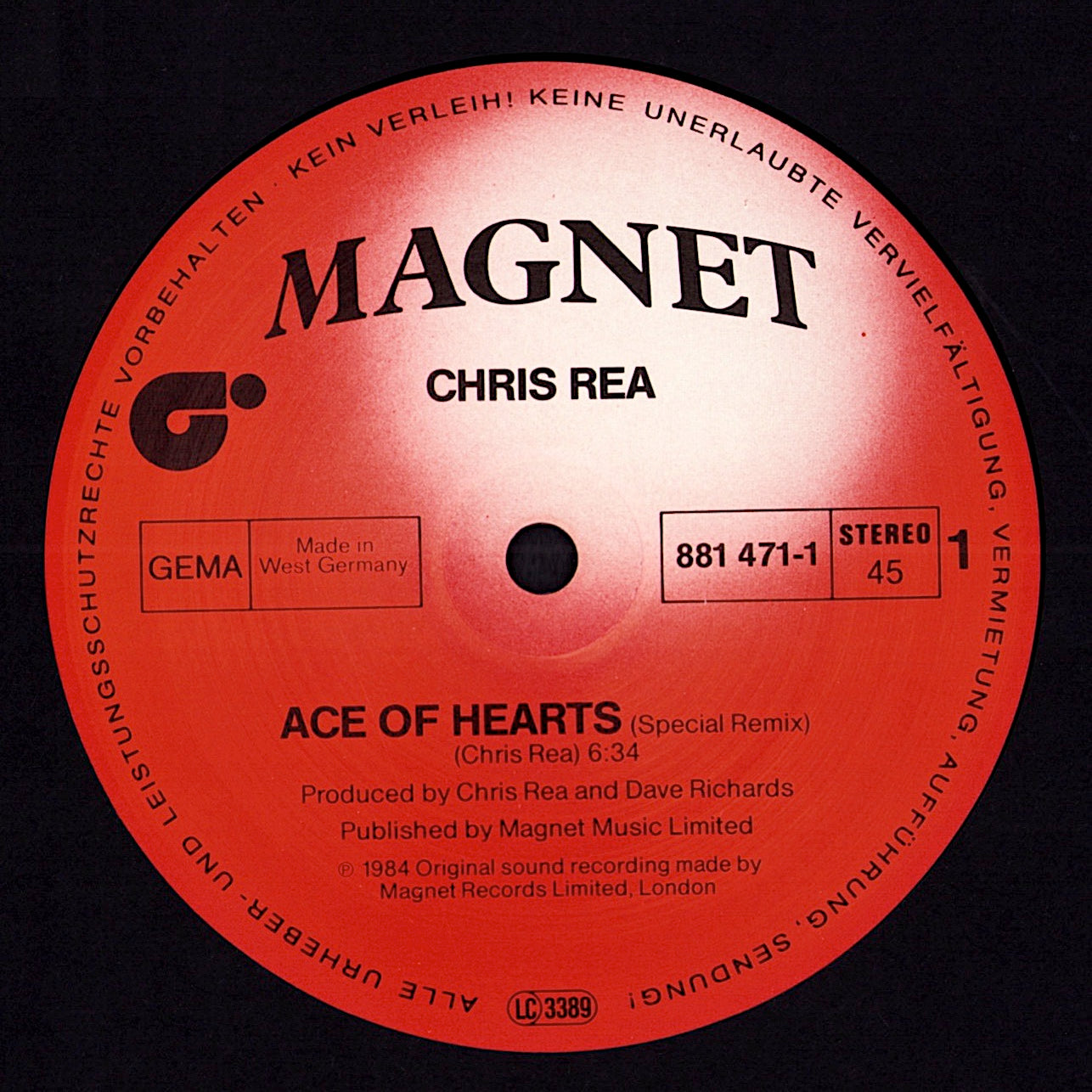 Chris Rea – Loving You Again Vinyl 12" Maxi-Single Kopie Kopie Kopie