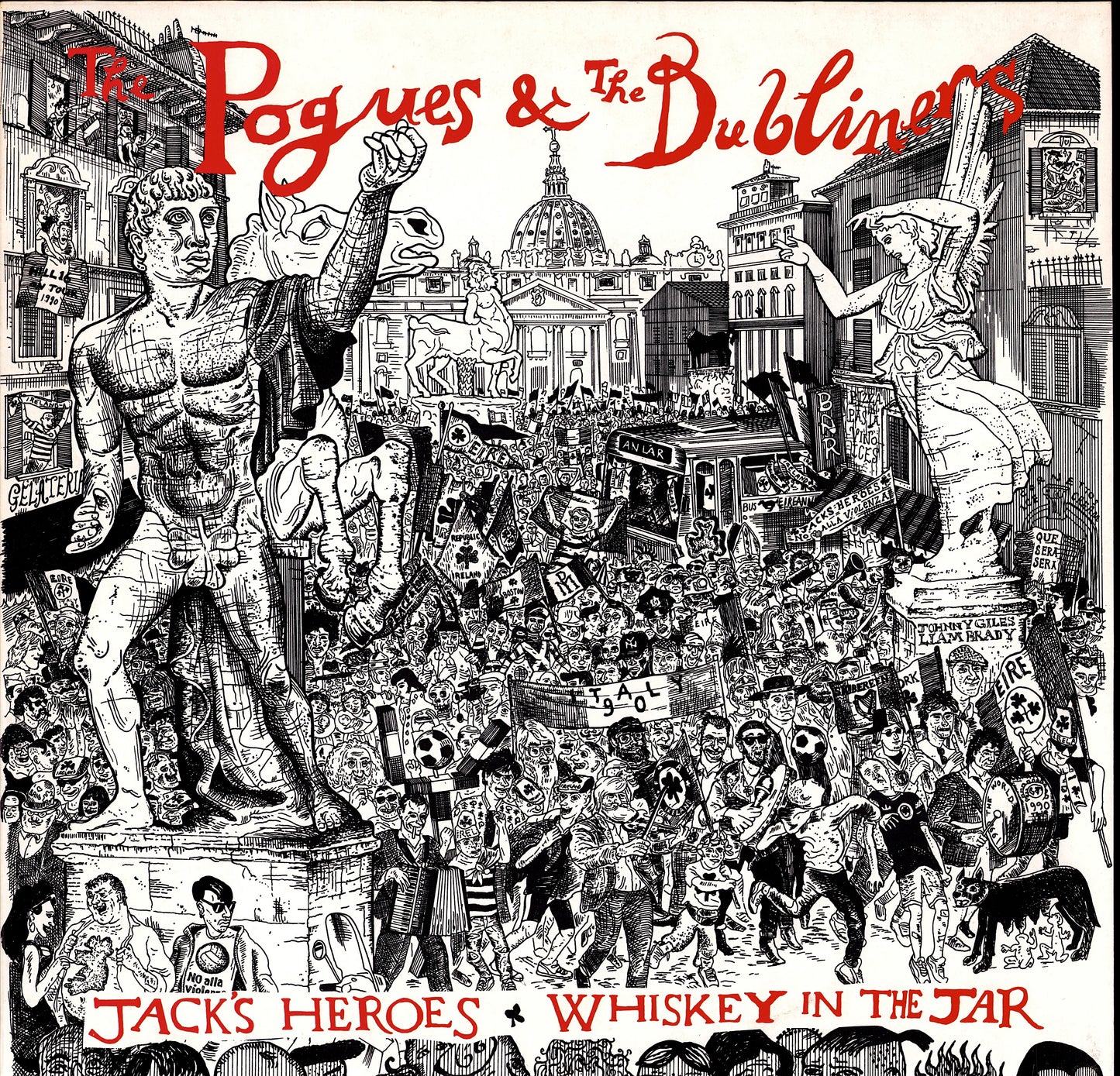 The Pogues & The Dubliners – The Irish Rover Vinyl 12" Maxi-Single Kopie