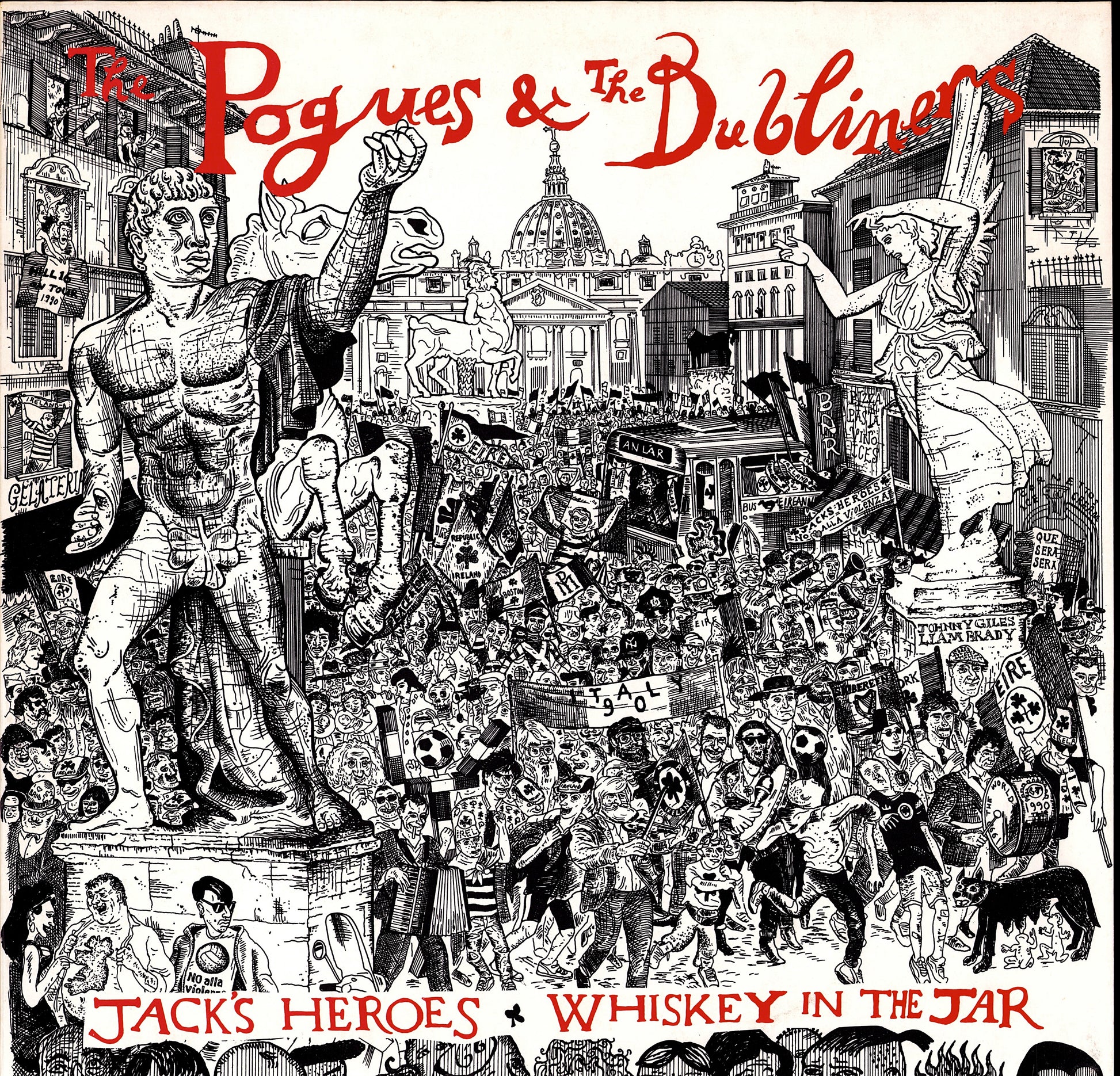 The Pogues & The Dubliners – The Irish Rover Vinyl 12" Maxi-Single Kopie