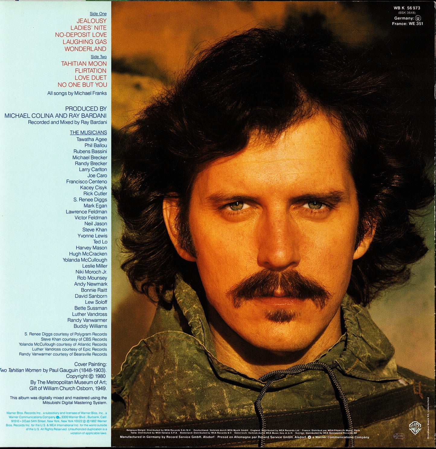Michael Franks – Objects Of Desire Vinyl LP