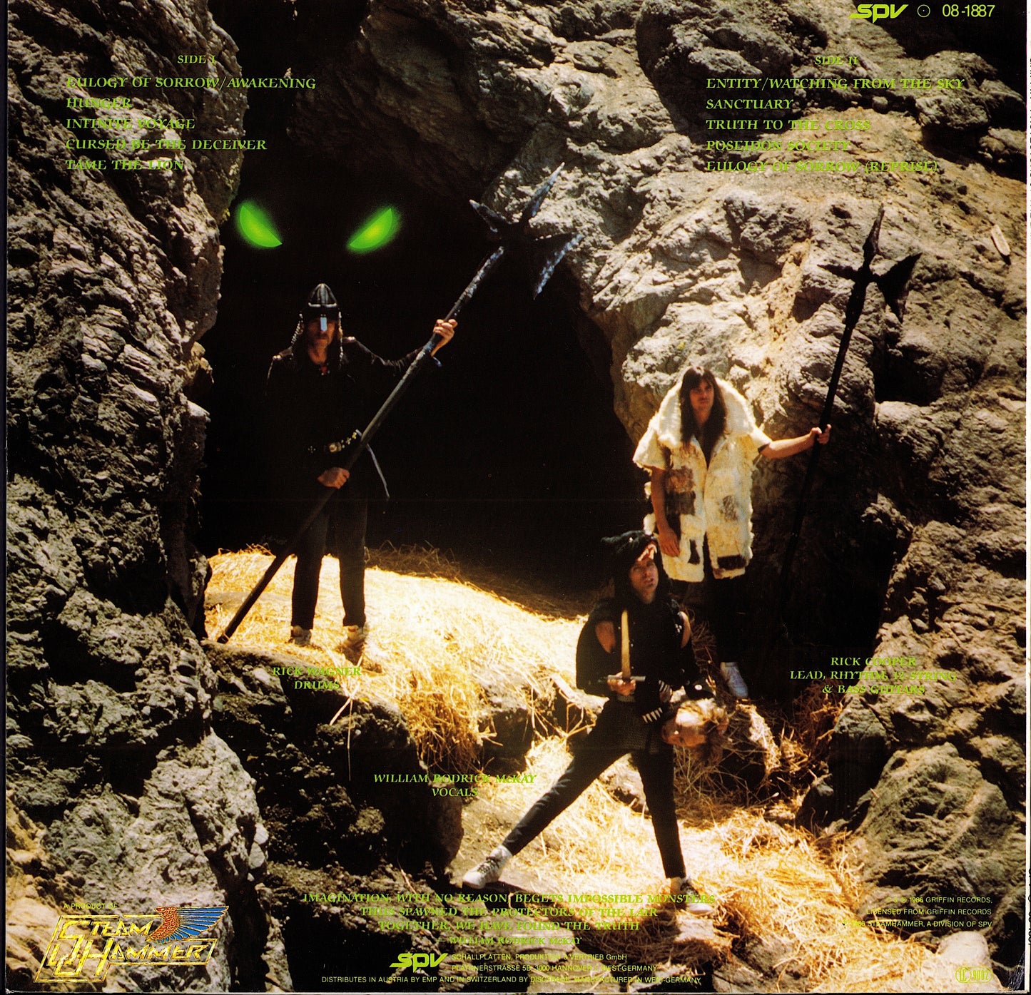 Griffin - Protectors Of The Lair (Vinyl LP | EU Original | 1986)