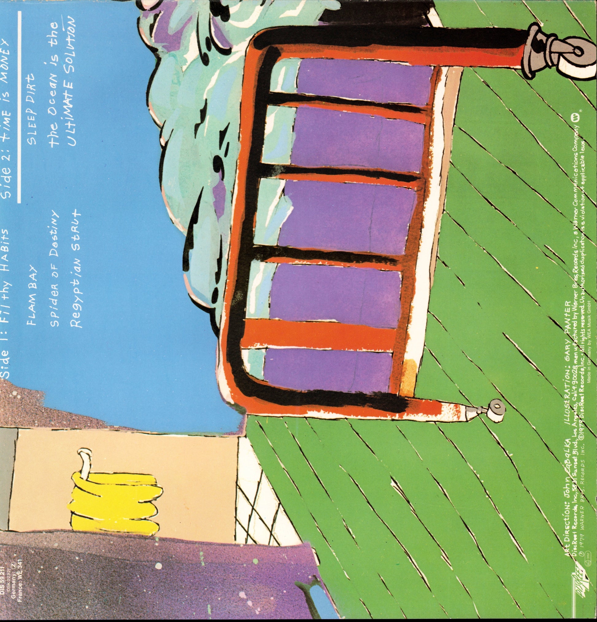 Frank Zappa ‎- Studio Tan Vinyl LP DE Kopie