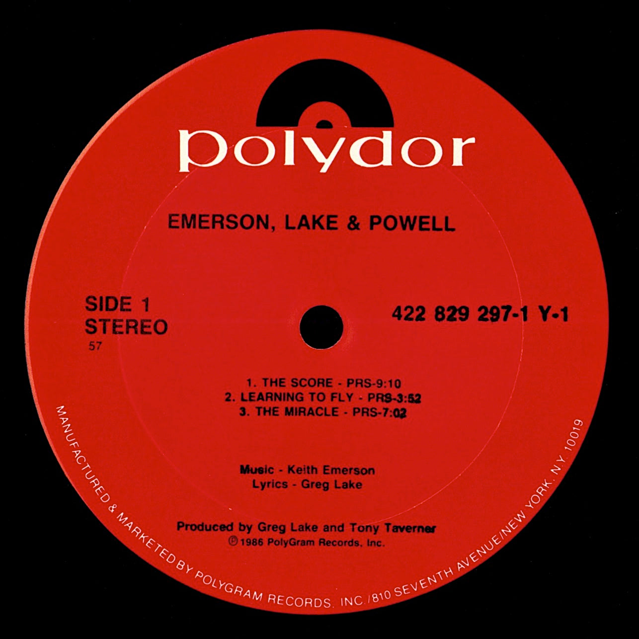 Emerson, Lake & Palmer - Emerson, Lake & Palmer Vinyl LP Kopie
