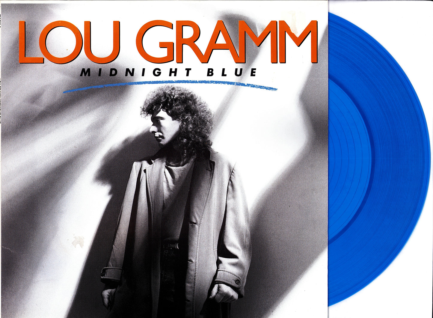 Lou Gramm - Midnight Blue Vinyl 12" | Blue Clear | DE Original | 1987