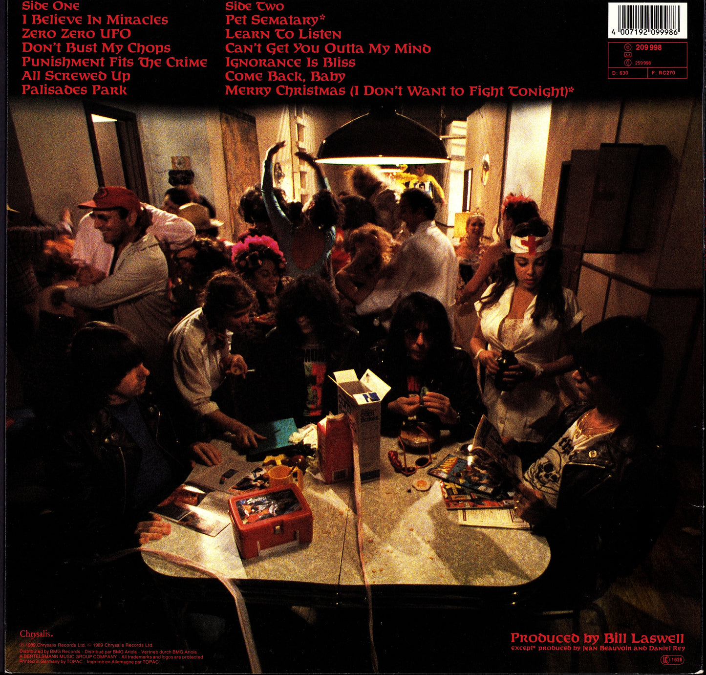 Ramones - Brain Drain Vinyl LP Kopie