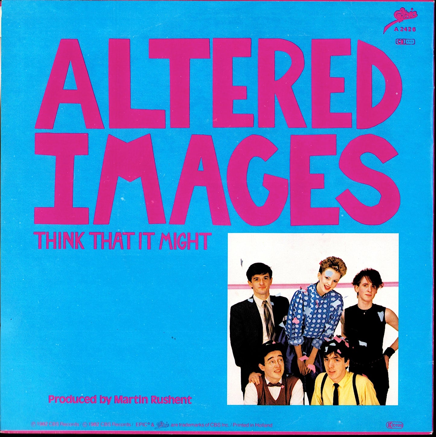 Altered Images - Pinky Blue Vinyl 7" | EU Original | 1982