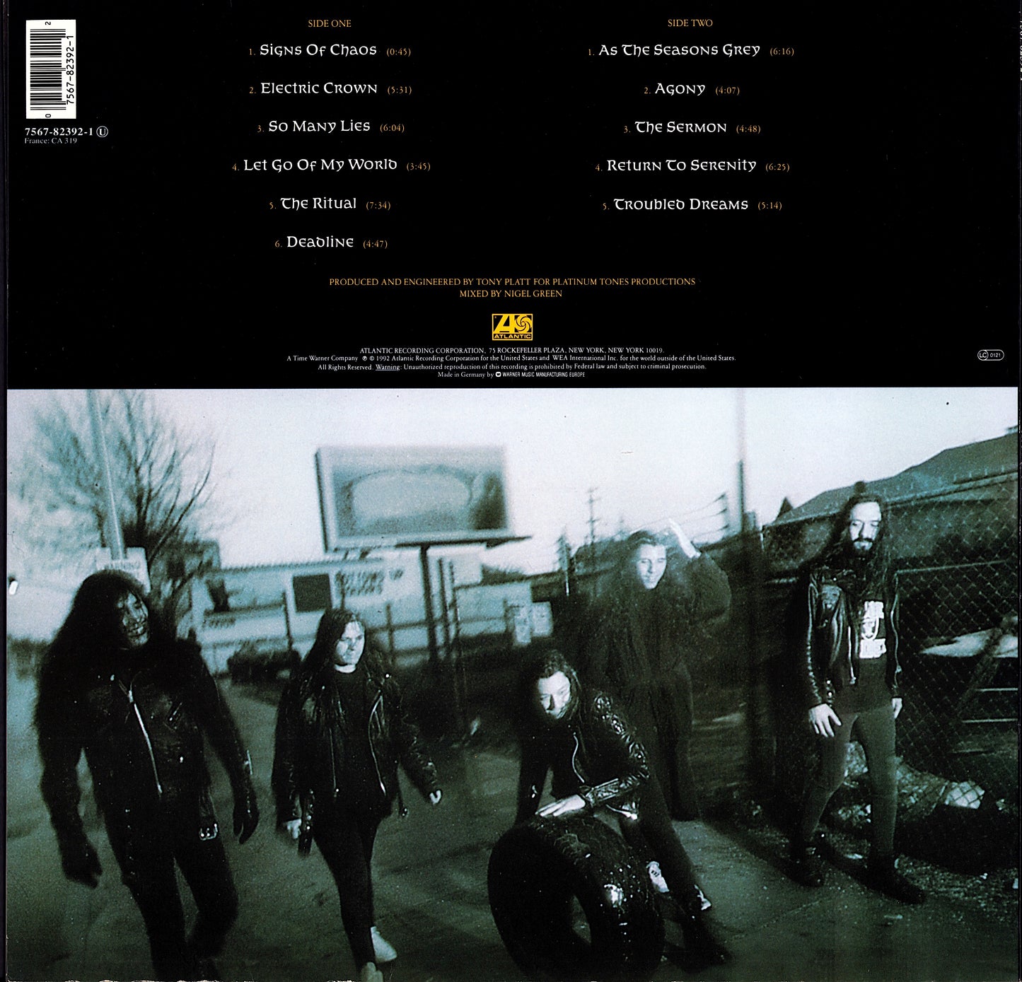 Testament - The Ritual (Vinyl LP | EU Original | 1992)
