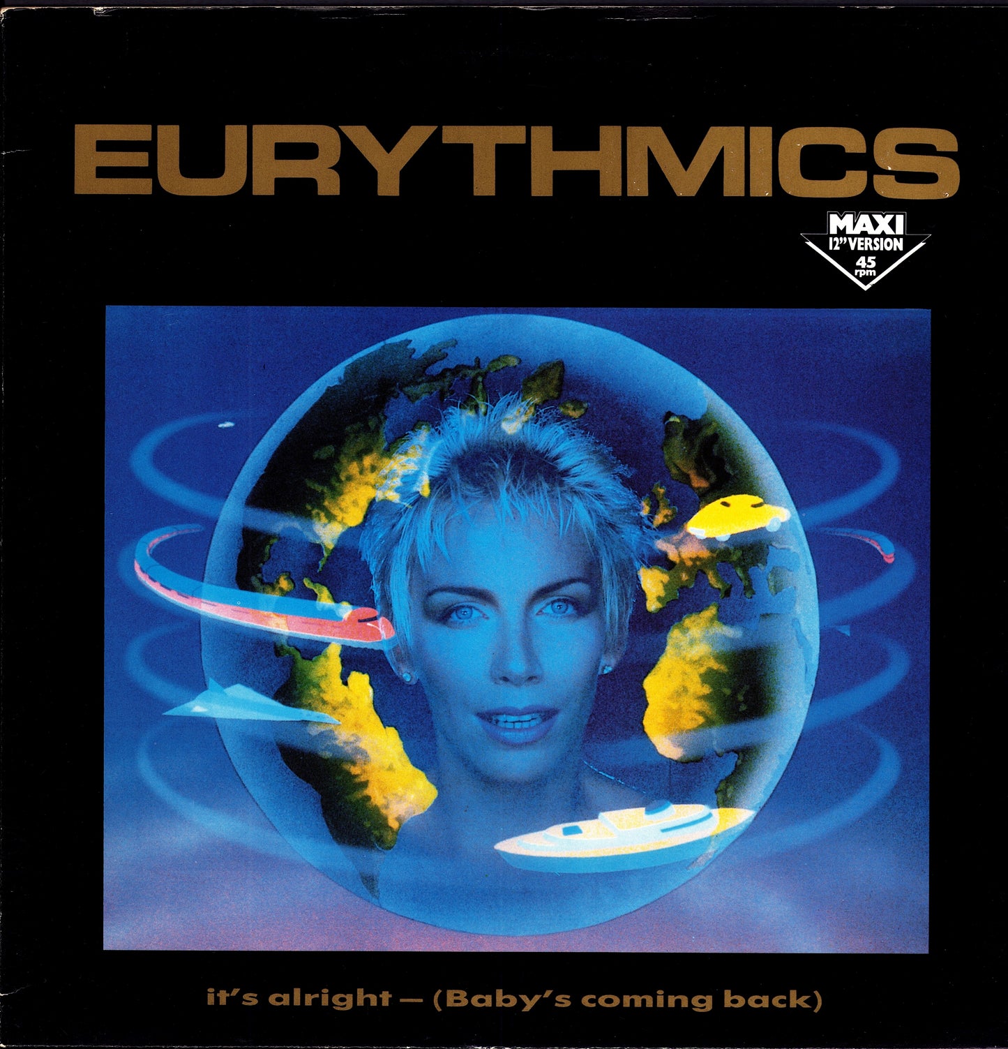 Eurythmics – There Must Be An Angel Playing With My Heart Vinyl 12" Maxi-Single Kopie