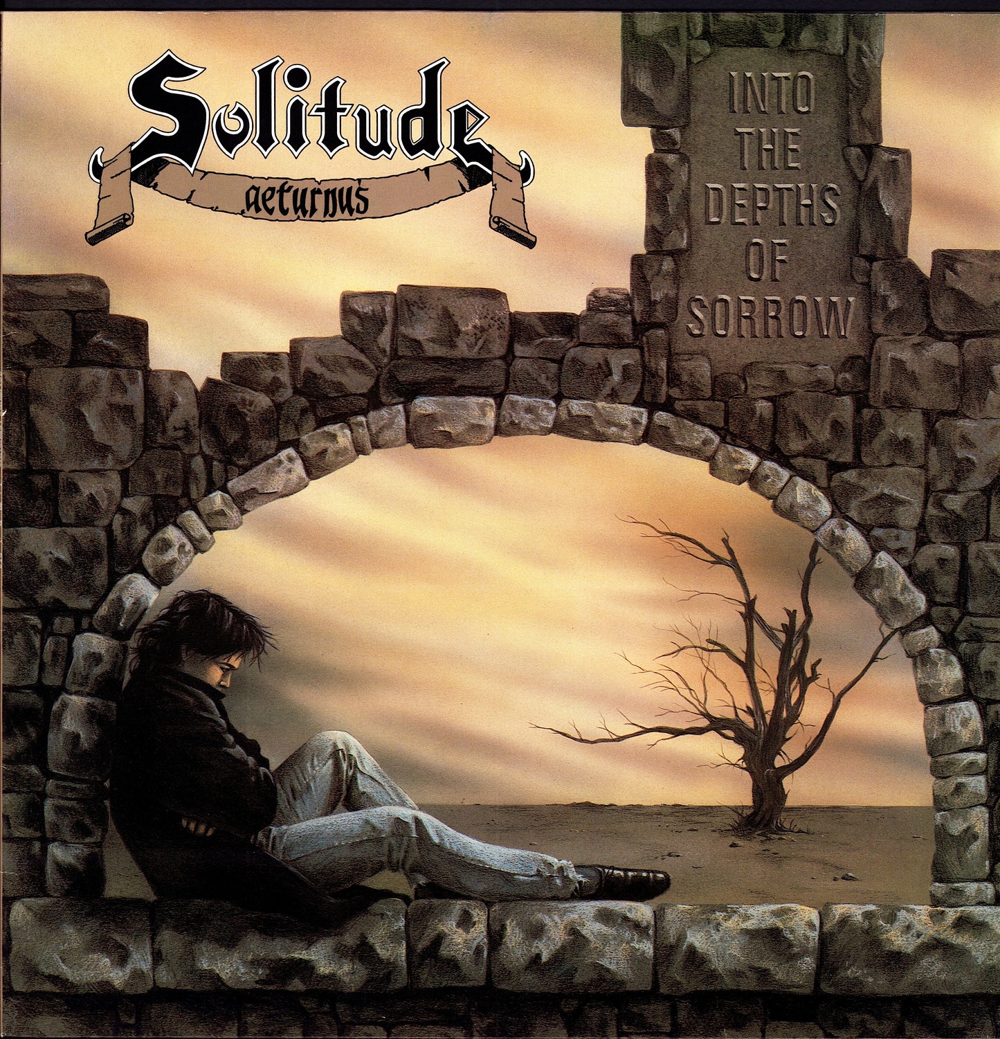 Solitude Aeturnus - Into The Depths Of Sorrow (Vinyl LP | NL Original | 1991)