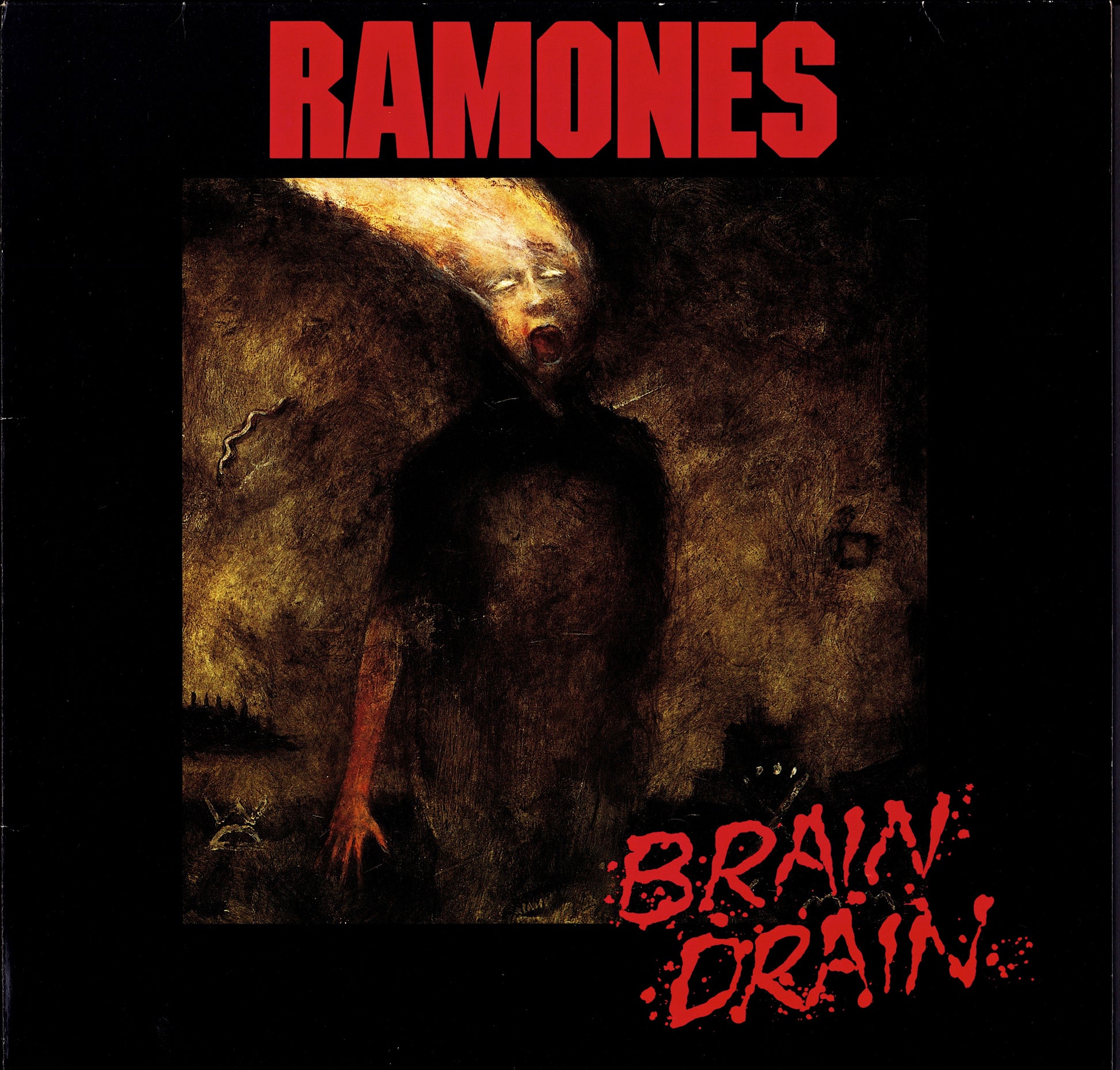 Ramones - Brain Drain Vinyl LP Kopie