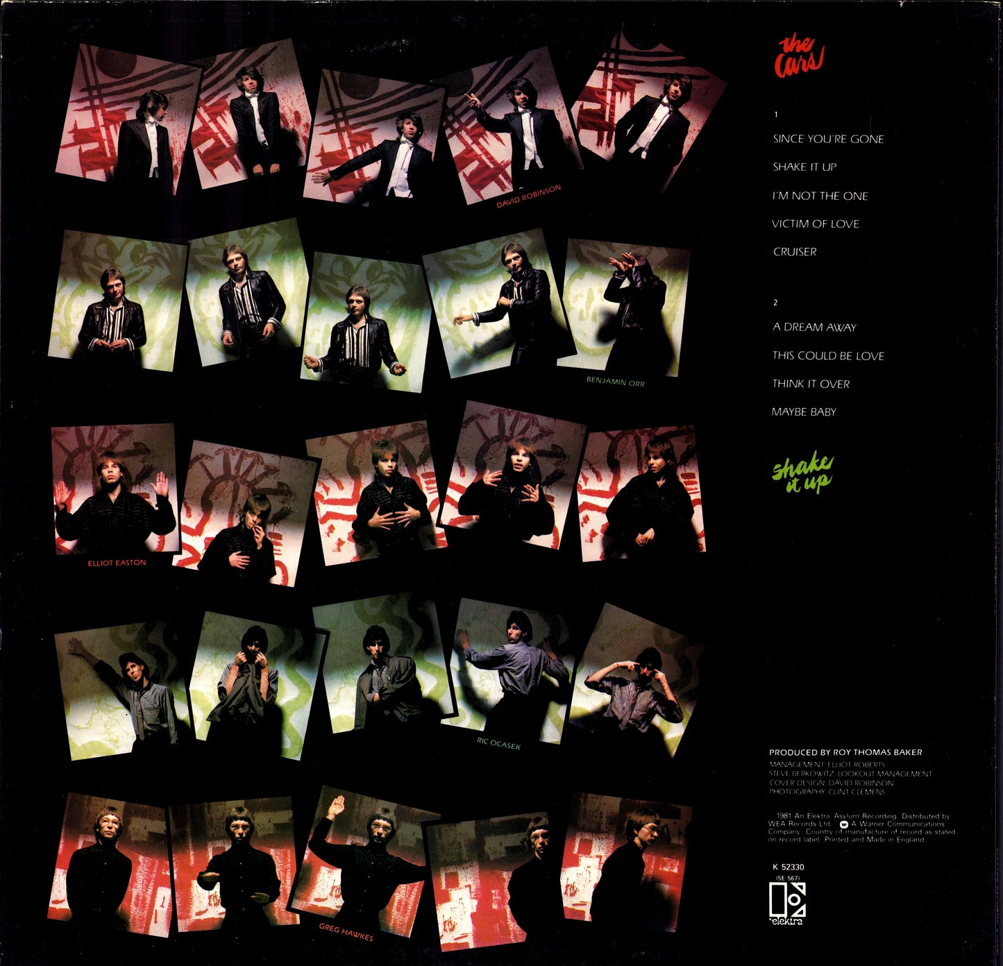 The Cars - Shake It Up (Vinyl LP | UK Original | 1981)