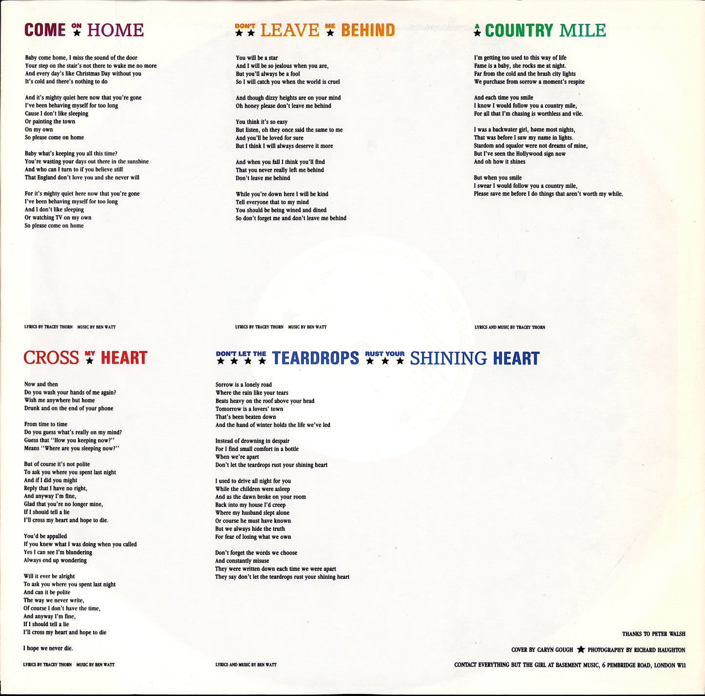 Everything But The Girl – Eden Vinyl LP Kopie Kopie Kopie