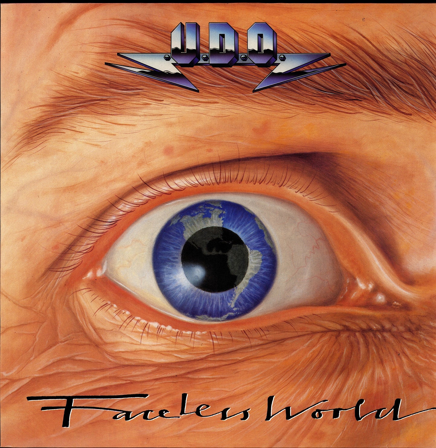 U.D.O. - Faceless World (Vinyl LP | UK/EU Original | 1990)