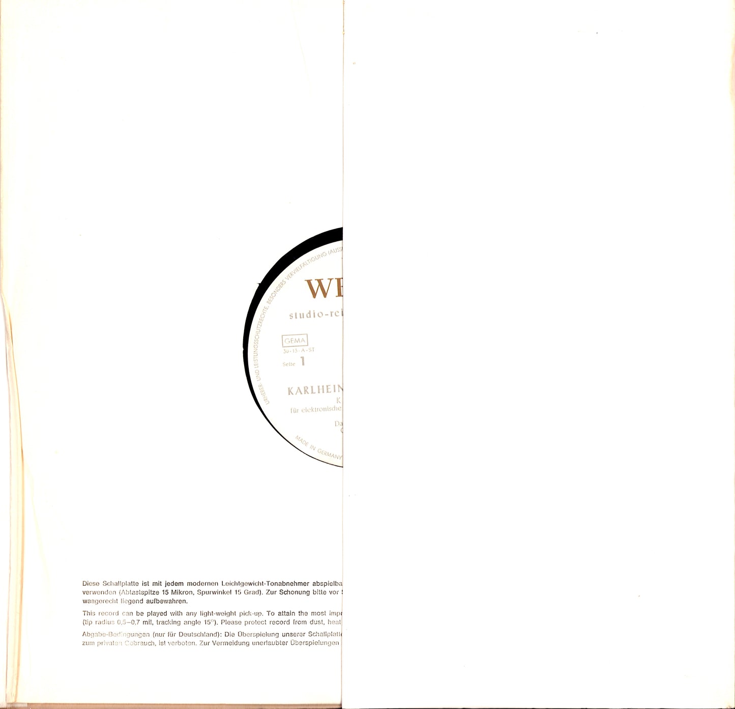 Gentle Fire, Earle Brown, John Cage, Christian Wolff ‎– 4 Systems, Music For Amplified Toy Pianos, Music For Carillon, Edges Vinyl LP Kopie Kopie