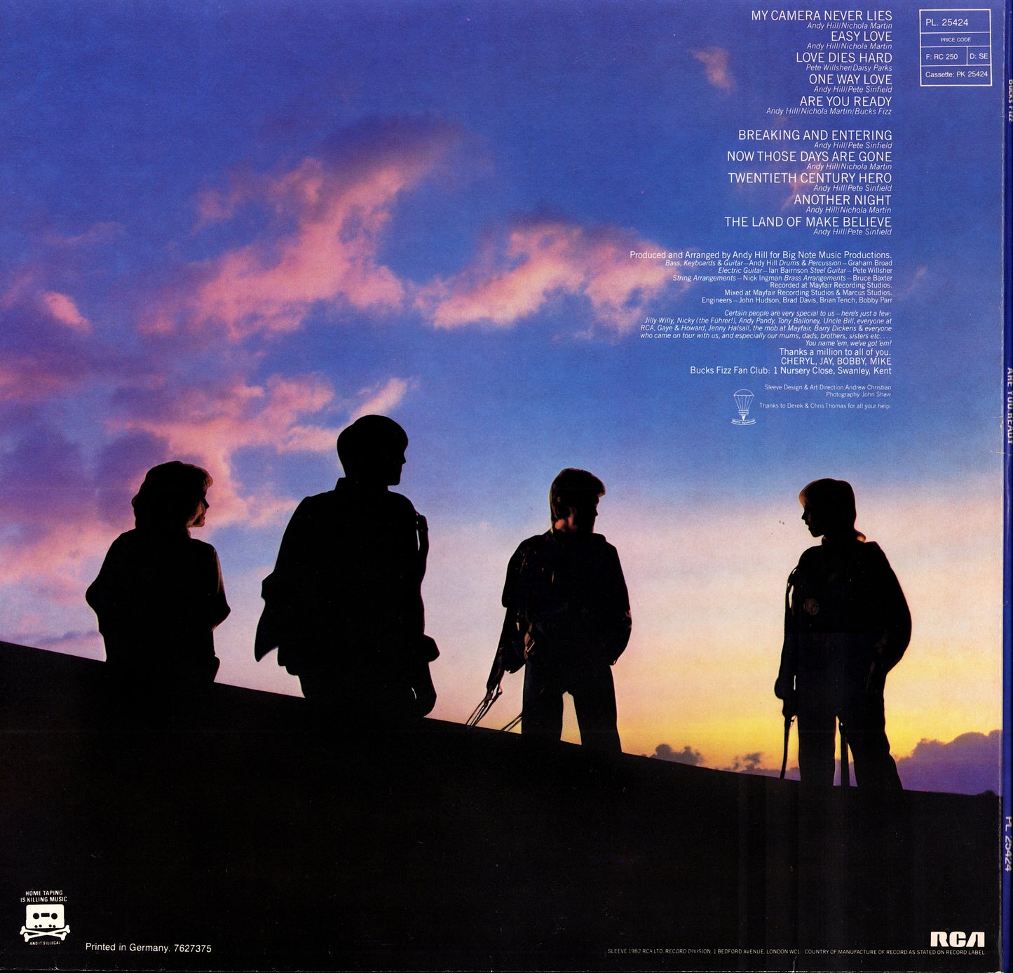 Bucks Fizz - Are You Ready? (Vinyl LP | DE Original | 1982)