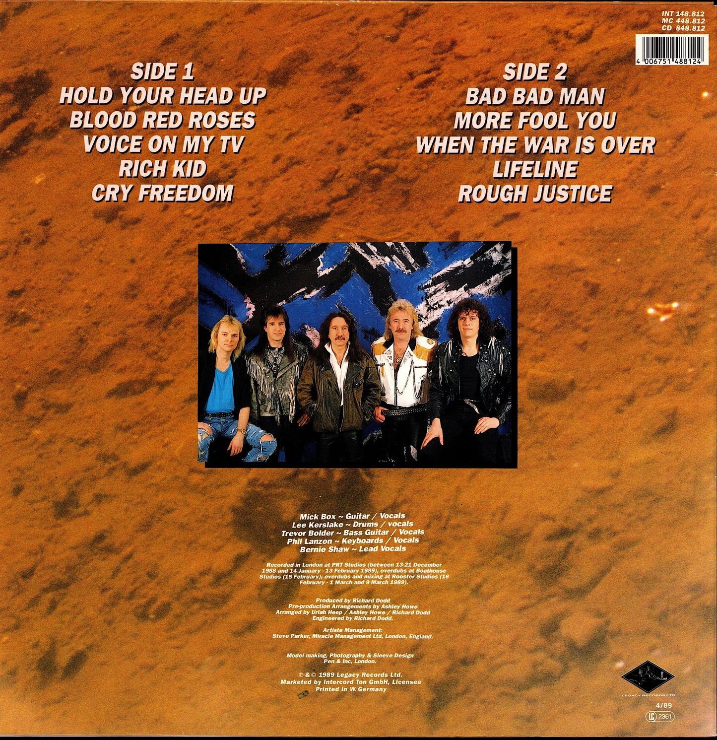 Uriah Heep - Raging Silence (Vinyl LP | DE Original | 1989)