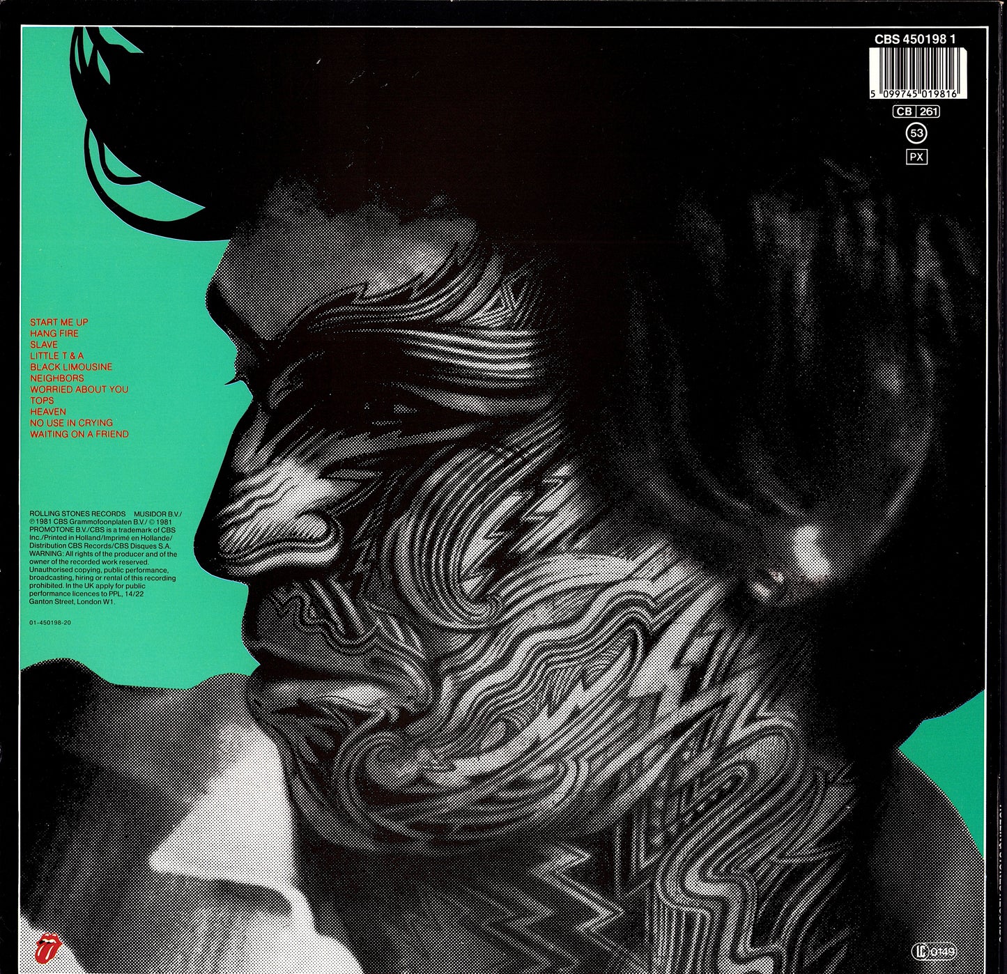 Rolling Stones - Tattoo You Vinyl LP