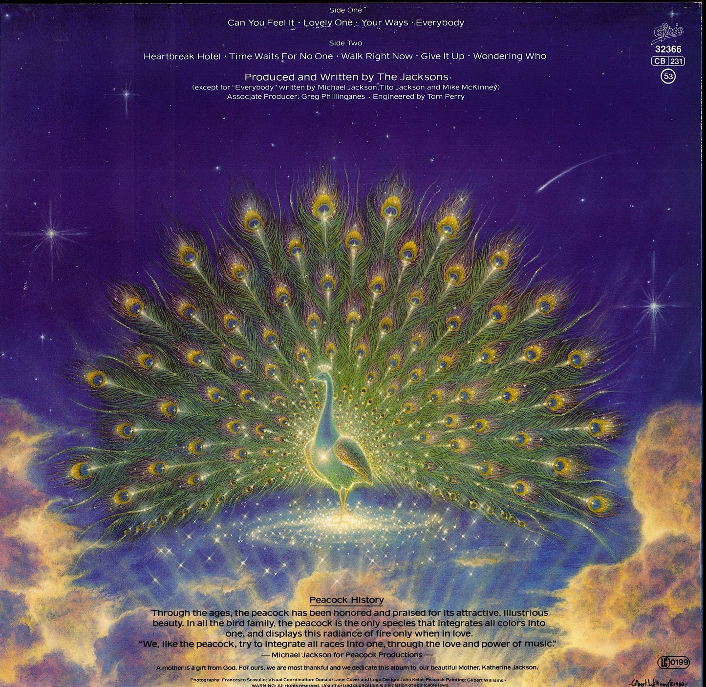 The Jacksons – 2300 Jackson Street Vinyl LP Kopie