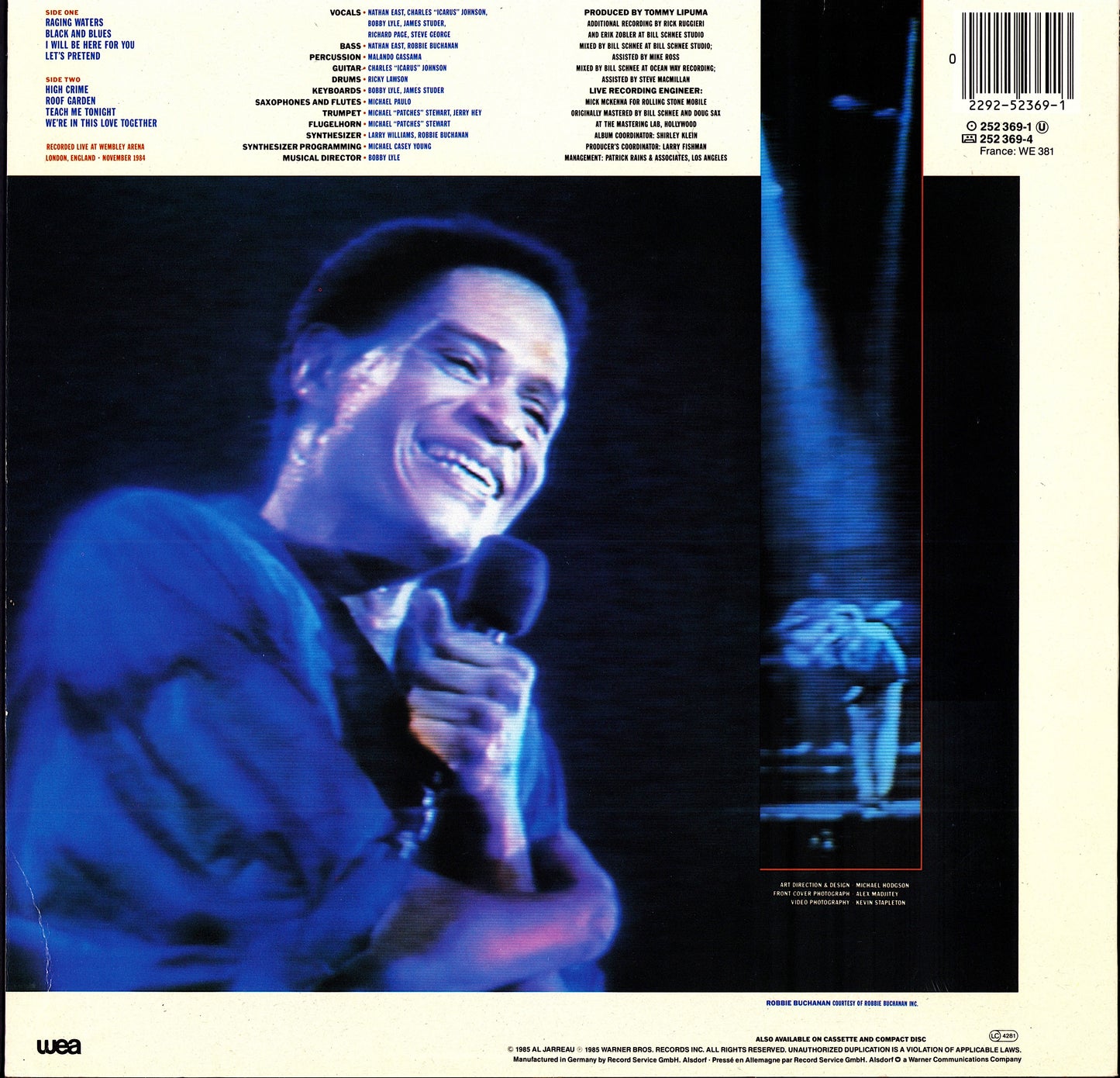 Al Jarreau – Glow Vinyl LP Kopie