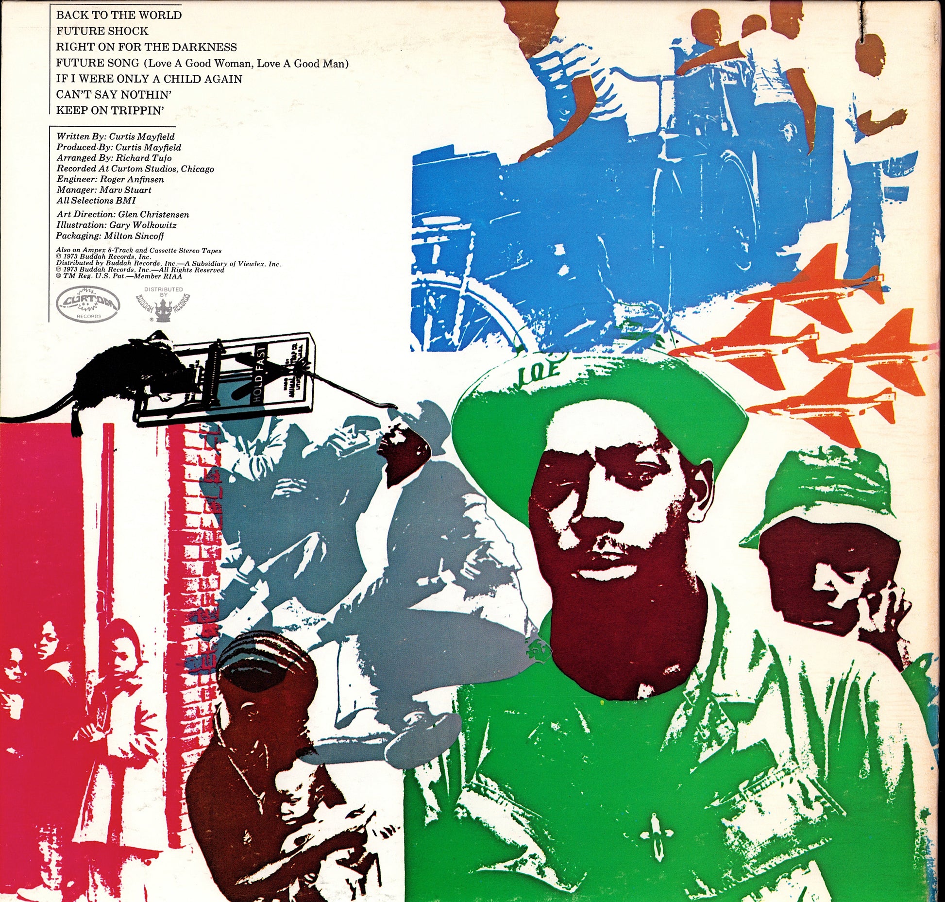 Curtis Mayfield – Back To The World Vinyl LP