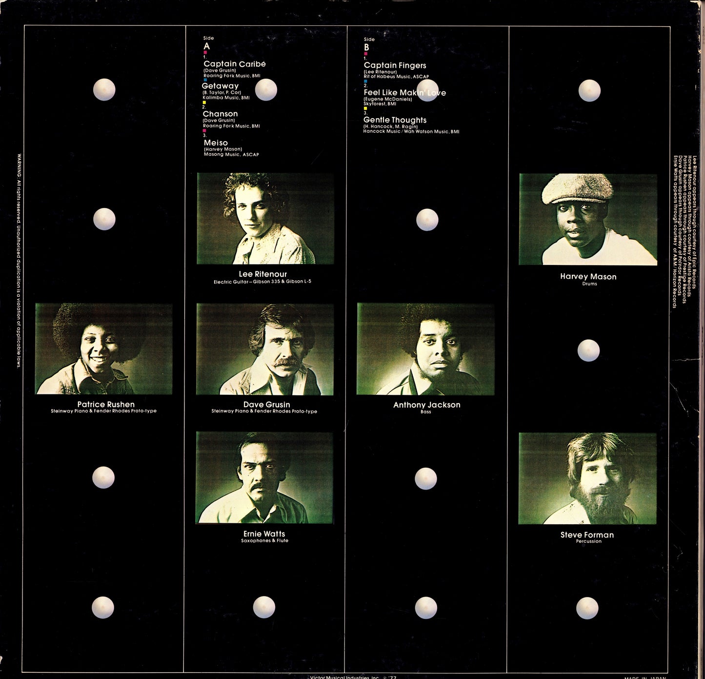 Fania All Stars – Spanish Fever Vinyl LP | EU Original | 1978 Kopie