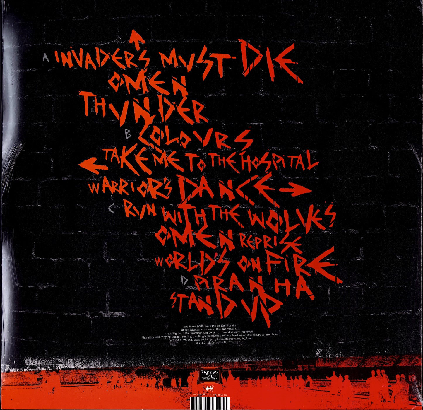 Prodigy ‎- Invaders Must Die Vinyl 2LP